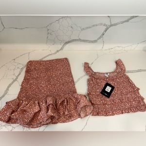 2 PIECE SKIRT AND TOP SET
